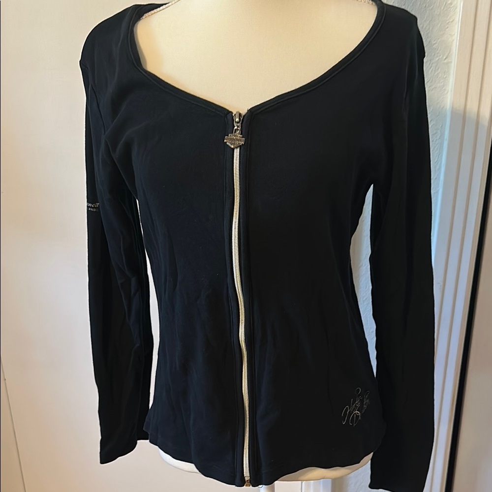 Harley Davidson Zip-Up Women's Top/Jacket
